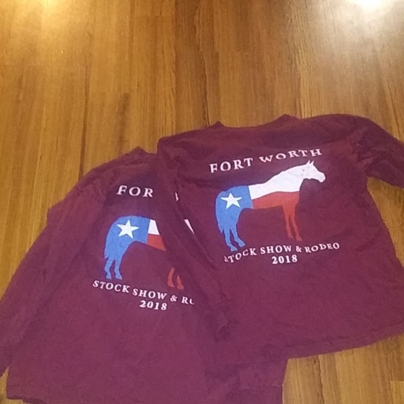2 2018 stock show kids large and XL long sleve - Picture 2 of 2